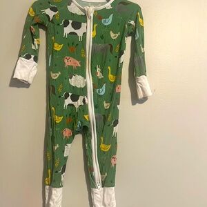 Little sleepies farm print